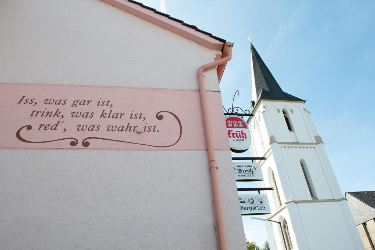 Gasthaus Stroh Buchholz (Neuwied) Exterior foto